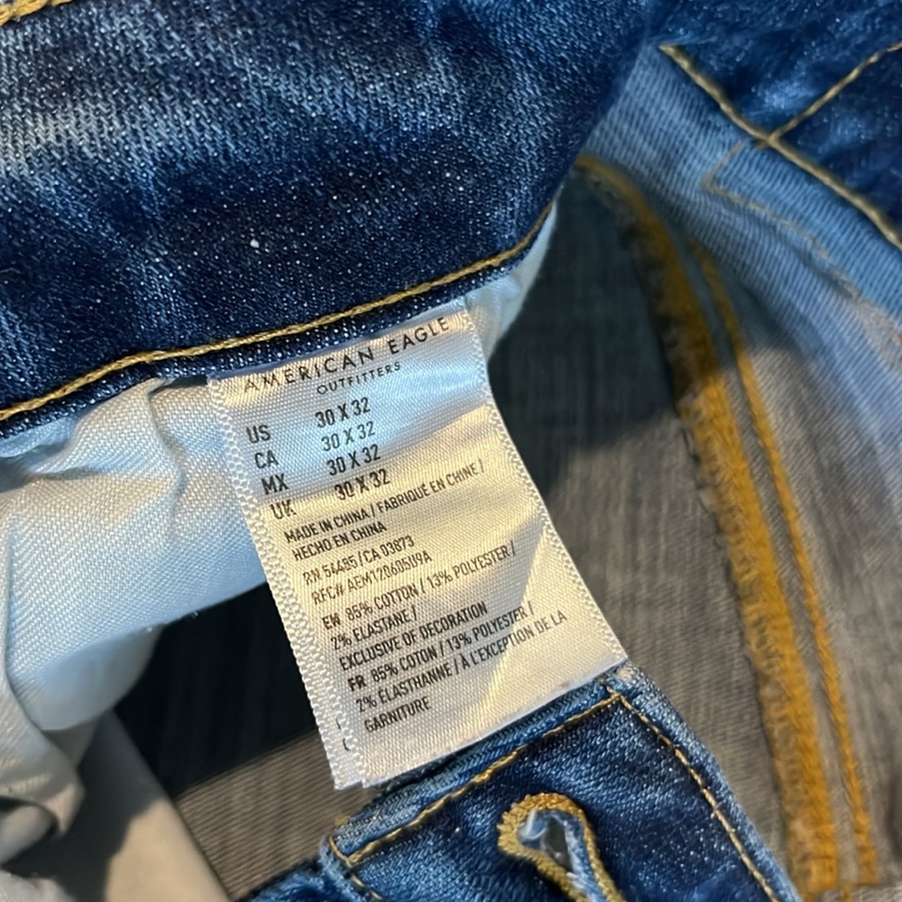 Men’s American Eagle 30x 32 Skinny Jeans - Picture 9 of 10